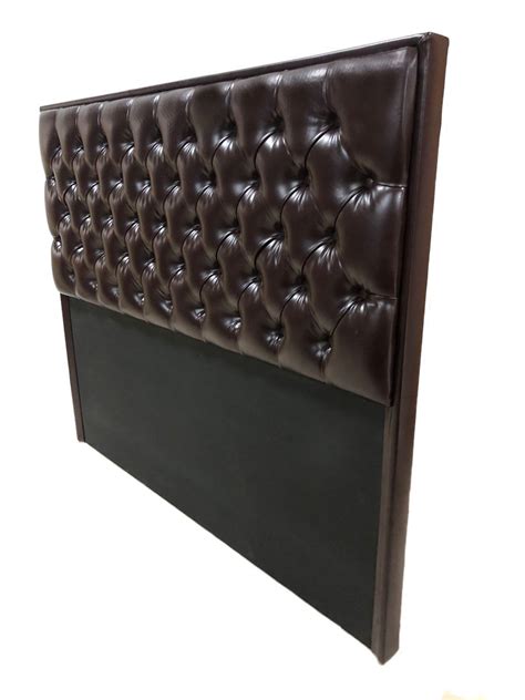 Dhg Brown Leather Headboard Queen Size Shop Today Get It Tomorrow