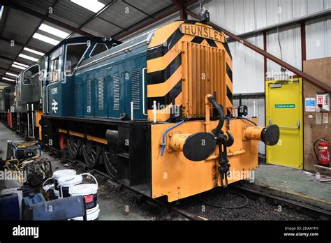 BR Class 05 D2595/1959 Diesel locomotive. Ribble Steam Railway and Museum, Preston, England, UK ...