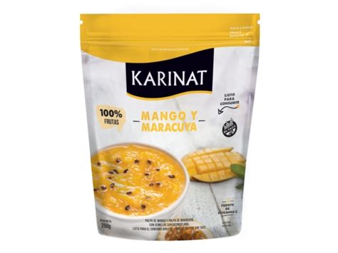 Pulpa De Mango Y Maracuya 250g Karinat Ekosher