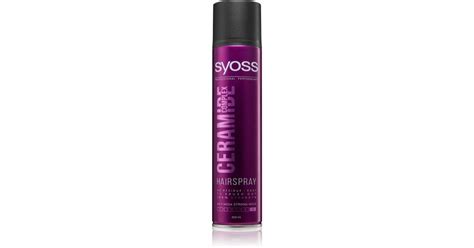 Syoss Ceramide Complex Hairspray With Extra Strong Hold Notino Co Uk