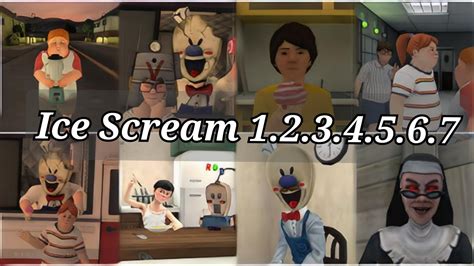 Ice Scream Friends 1 2 3 4 5 6 7 All Cutscenes Gameplay YouTube