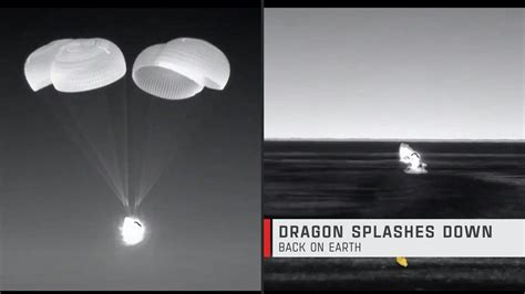 Spacex Capsule With Four Iss Astronauts Splashes Down Off Florida Afp