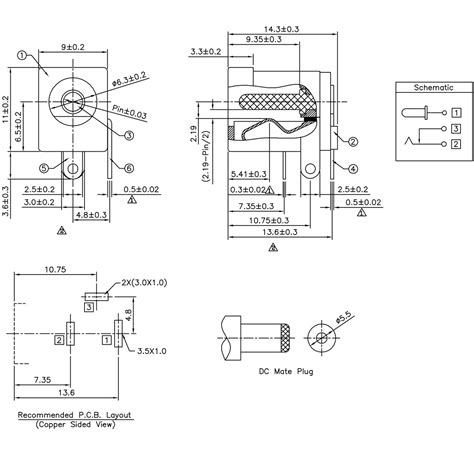 DC Jack 2.1 x 5.5mm - Protostack