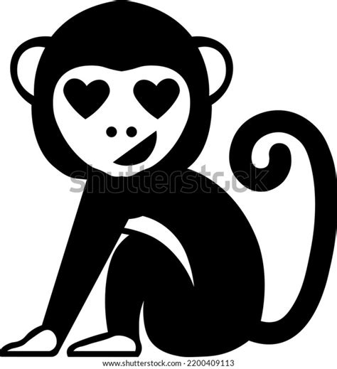 Emoticon Monkey Icon Cartoon Emoticon Vector Stock Vector (Royalty Free ...