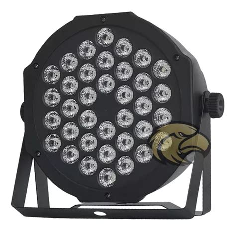 Canhao De Led Parled 36 Leds 3w Rgb Triled Dmx Iluminacao Dj