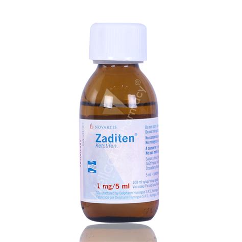 Zaditen 1mg 5ml Syrup 100ml Wellcare Online Pharmacy Qatar Buy Medicines Beauty Hair