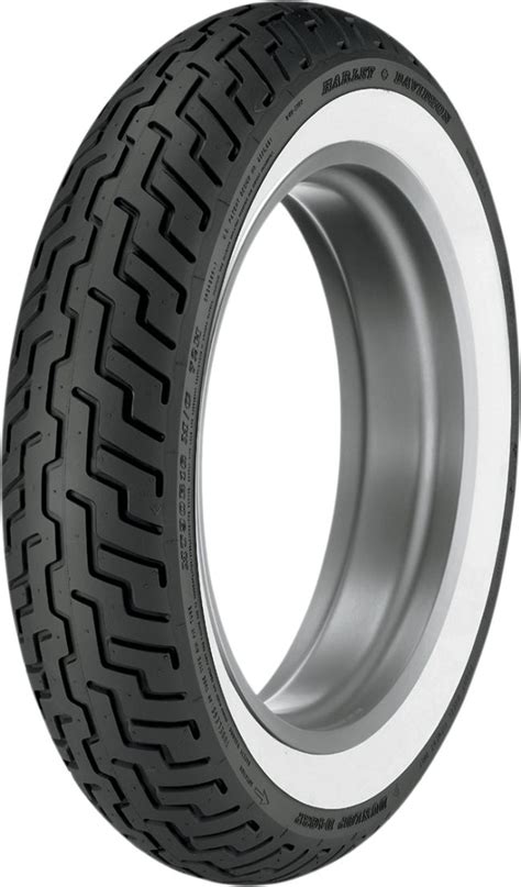 Dunlop D402 Series MT90B16 Wide White Wall Front Motorcycle Tire