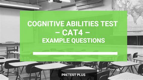 Cognitive Abilities Test Cat Example Questions