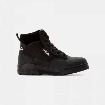 Fila Grungelution Mid Wmn Black Dark Shadow Black FILA Official