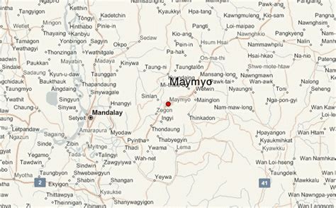 Maymyo Location Guide