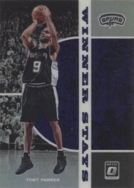 2019 20 Panini Donruss Optic Winner Stays Purple 14 Tony Parker For