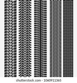 Collection Textures Six Vector Tire Tracks Vector C S N Mi N Ph B N