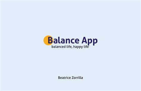 Balance App on Behance