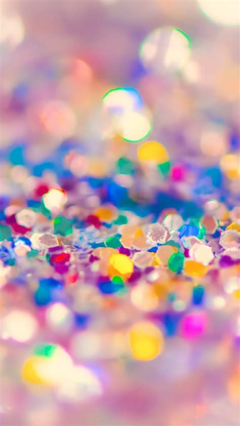 Colorful Glitter iPhone Wallpapers Free Download