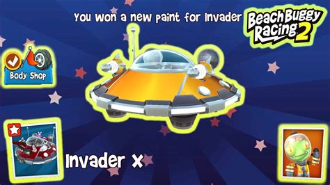 Invader X New Gold Paint Unlock Invader X B Zorp Outfit New