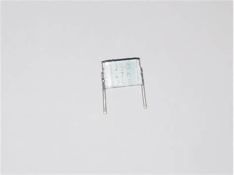 47NF 250V Polyester Boxed Capacitor [47NF 250VPBU10-SIE] .::. Communica ...