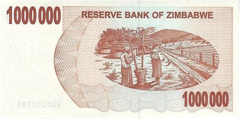 1 000 000 Dollars Bearer Cheque Zimbabwe Numista