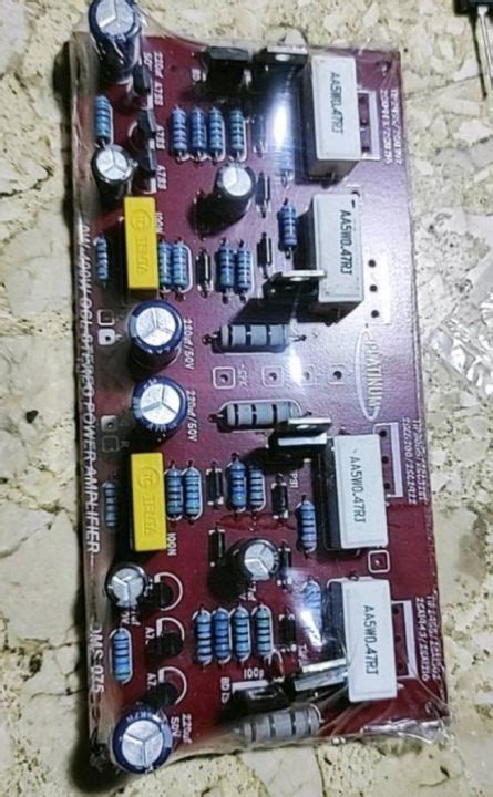 KIT DRIVER POWER OCL 400W STEREO AMPLIFIER AMPLI AUDIO DMS 075 DMS 075