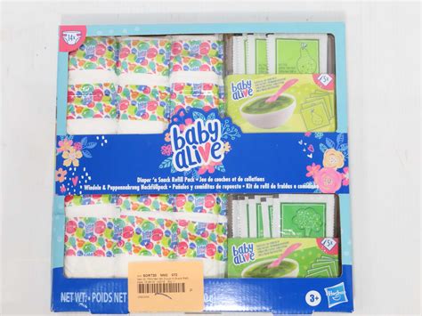 Baby Alive Diaper N Snack Refill Pack Hasbro Walmart Walmart