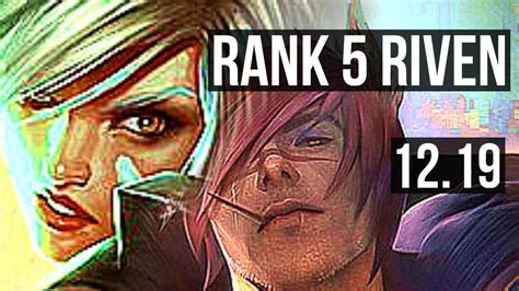 RIVEN Vs SETT TOP Rank 5 Riven 7 Solo Kills 1400 Games 1 3M