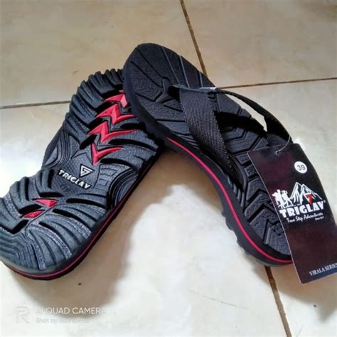 Jual Erger Sandal Pria Jepit Triglav Biasa Sendal Gunung Model Jepit