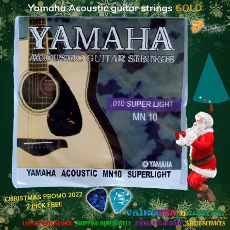 Yamaha Acoustic guitar strings ( 1 SET ) | Shopee Philippines