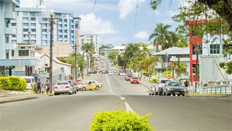 Suva Fiji Jan 06 2017aerial View Of Suva City Center Fiji Suva Is