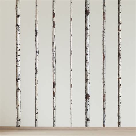 Summer Birch Trees| Trees & Branches Wall Decals| WallsNeedLove