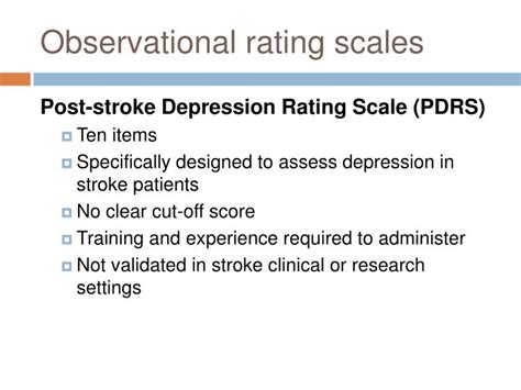 PPT Assessment And Treatment Of Post Stroke Depression PowerPoint