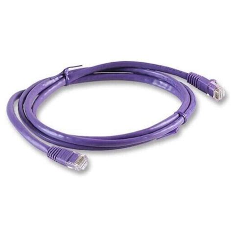 Câble patch Panduit cuivre Cat 6A 28 AWG UTP 3 mètres violet UTP28X3MVL