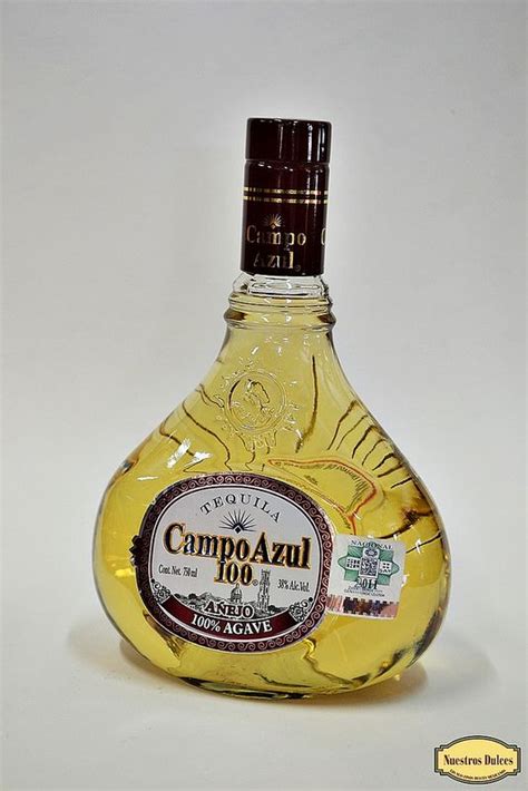 Tequila Campo Azul 100 Tequila Anejo Agave