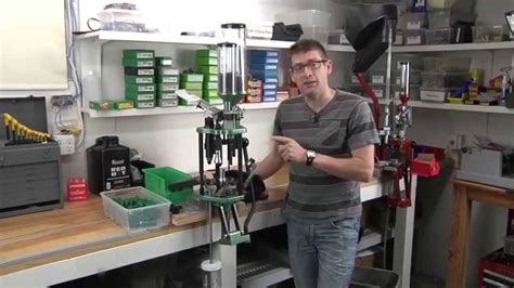 Rcbs Grand Shotshell Reloading Press Getting Ready To Load Youtube