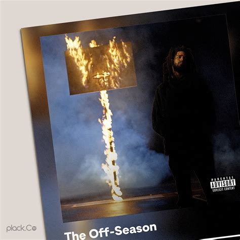 J Cole The Off Season Album Poster Sold By Eduardo Lobo SKU