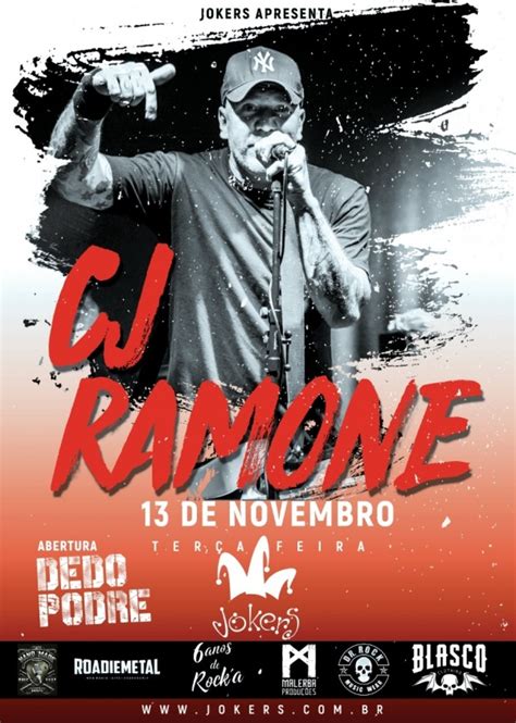 CJ RAMONE NO JOKERS Em Curitiba Sympla