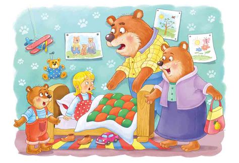 Goldilocks And The 3 Bears Story For Children With Moral