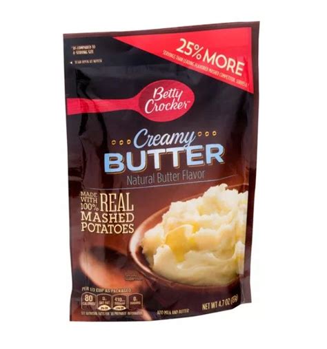 Betty Crocker Mashed Potato Homestyle Creamy Butter Pouch Reviews 2020