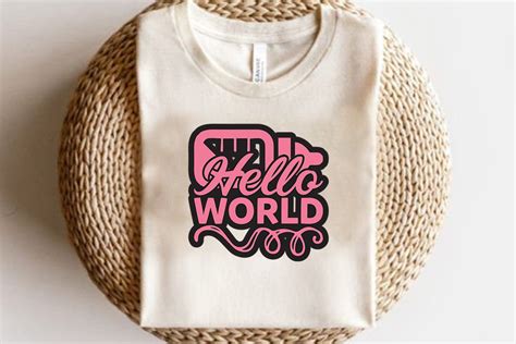 Hello World Graphic by Shila Studio · Creative Fabrica