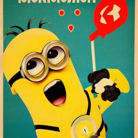 Soviet Poster Of Minions Stable Diffusion OpenArt