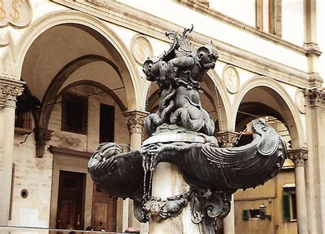 Florenz Piazza Della Ss Annunziata Brunnen Von Pietro T Flickr