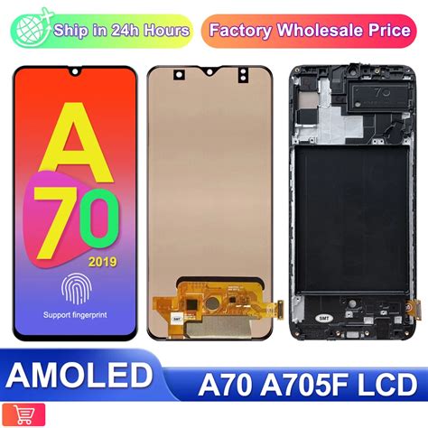 Pantalla Lcd Super Amoled A705f De 67 Para Samsung Galaxy A70 Lcd