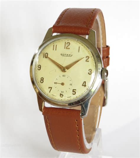 Antiques Atlas Gents 1950s Rotary Wrist Watch