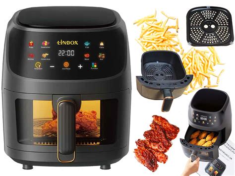 FRYTKOWNICA BEZTŁUSZCZOWA AIR FRYER 6 5L 1600W Sklep Opinie Cena w