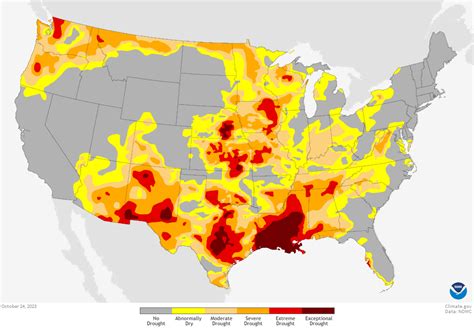 Drought Weekly Drought Monitor Us Large Png Noaa