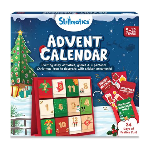 Skillmatics Countdown to Christmas Advent Calendar 2022 | Holiday Gifts