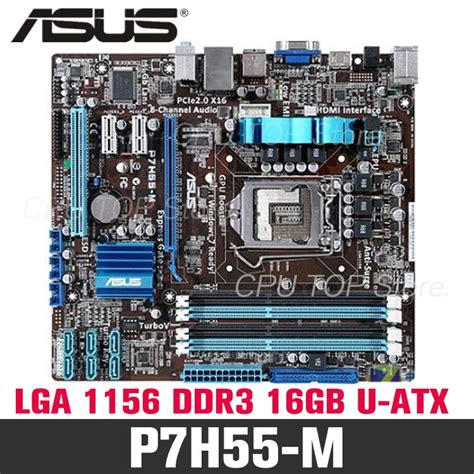 ⚡️For ASUS P7H55 P7H55-M P7H55-M PLUS P7H55-M LX Motherboard DDR3 LGA ...