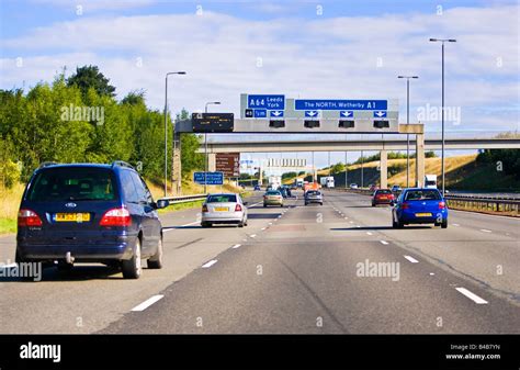 Uk Motorway Map Of England