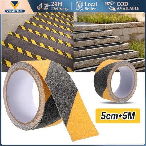 5cm 5m Friction Anti Slip Tape Safety Waterproof Non Skid Sticker