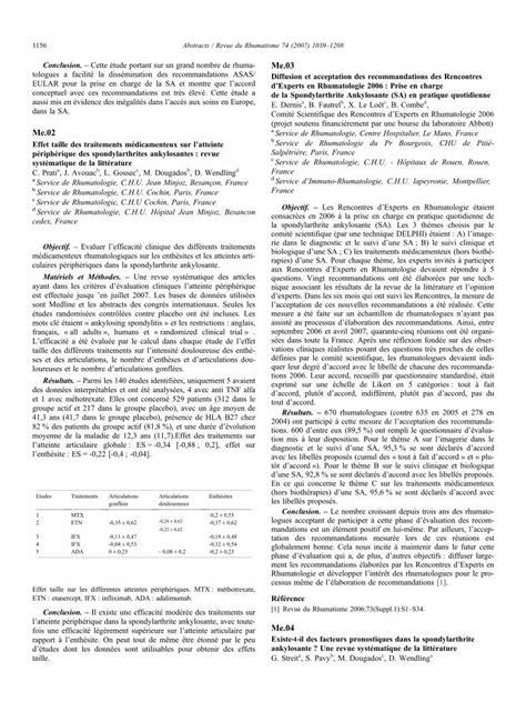 PDF Diffusion Et Acceptation Des Recommandations Des Rencontres D