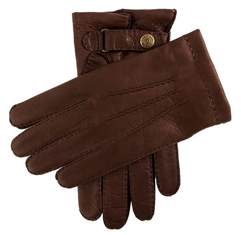 Canterbury Mens Cashmere Lined Leather Gloves At Westaway And Westaway