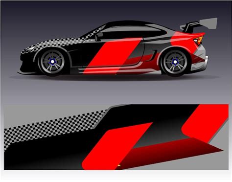 Premium Vector | Car wrap design vector Graphic abstract stripe racing ...